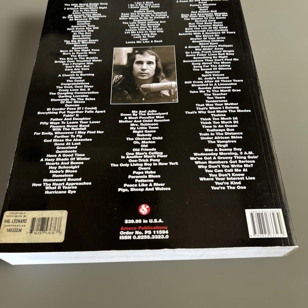 [楽譜]ポール・サイモン「デフィニティヴ・ポール・サイモン・ソングブック」輸入版