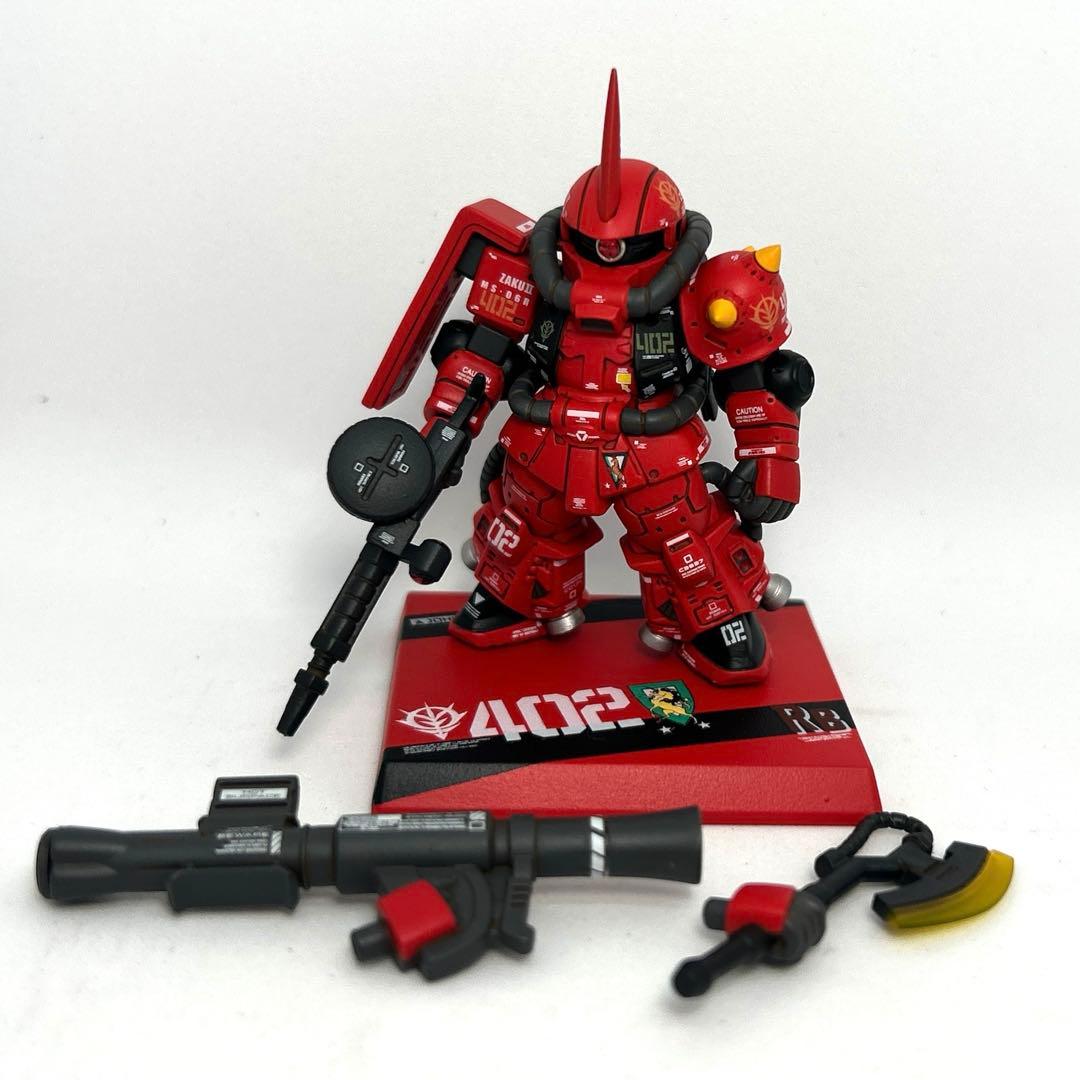 ゆ*き様 ガンダムコンバージ塗装　ジョニーライデン専用高機動型ザクⅡ