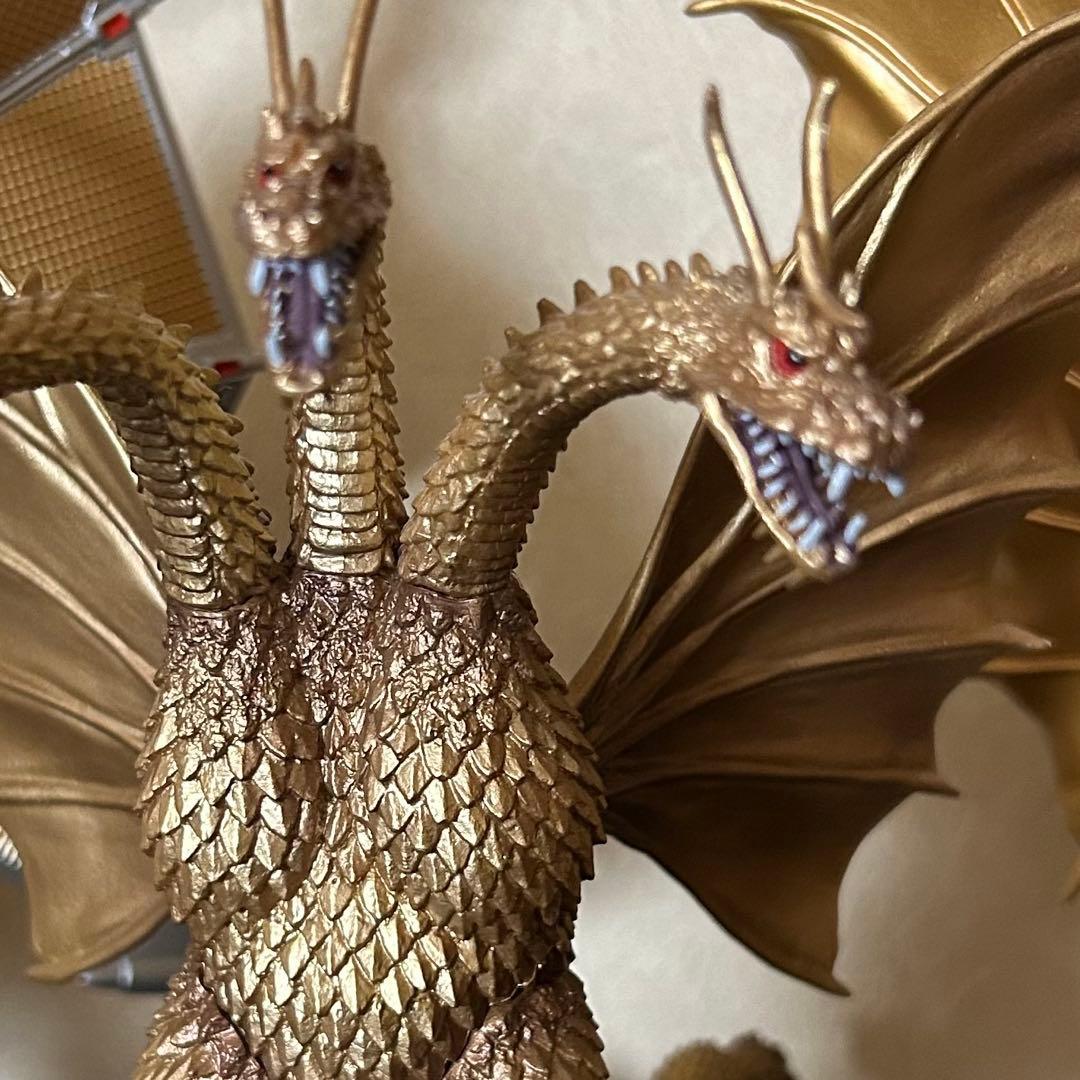 処分価格‼️東宝怪獣コレクション/キングギドラ3種類セット