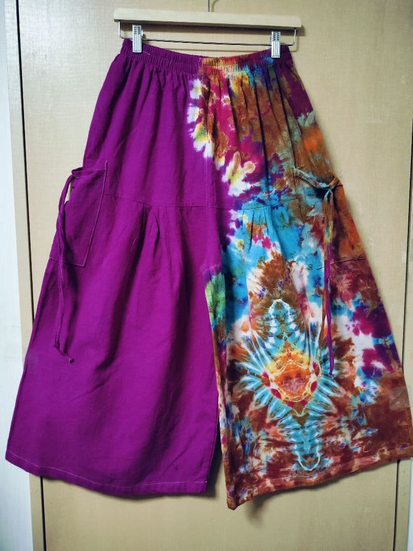 エスニック　タイパンツ　象柄パンツ　大きいサイズ　新品タイ製