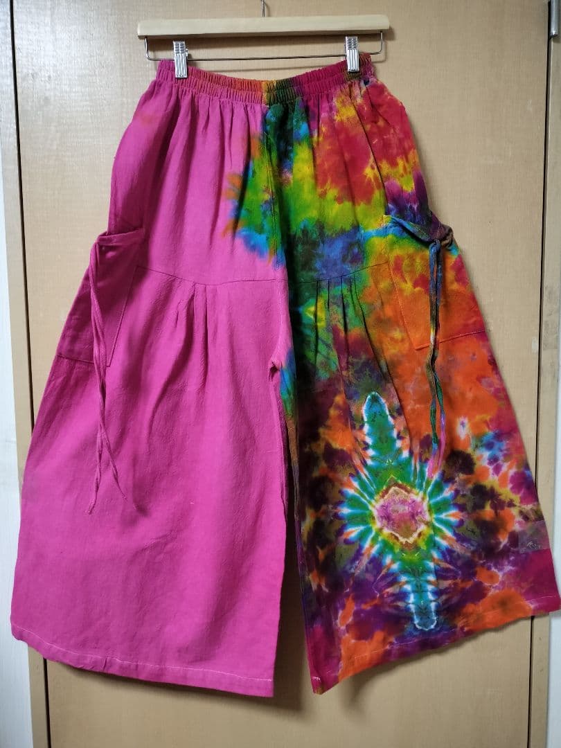 エスニック　タイパンツ　象柄パンツ　大きいサイズ　新品タイ製