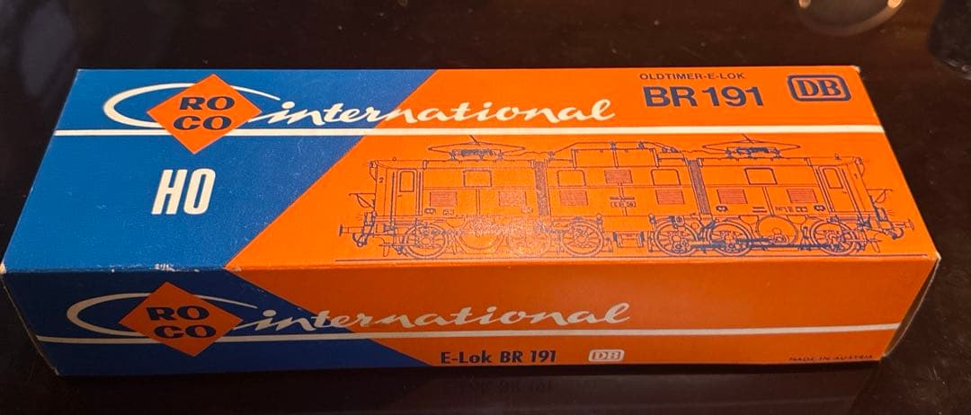 ROCO HOゲージ DB BR191 電気機関車 4139 元箱・説明書付き