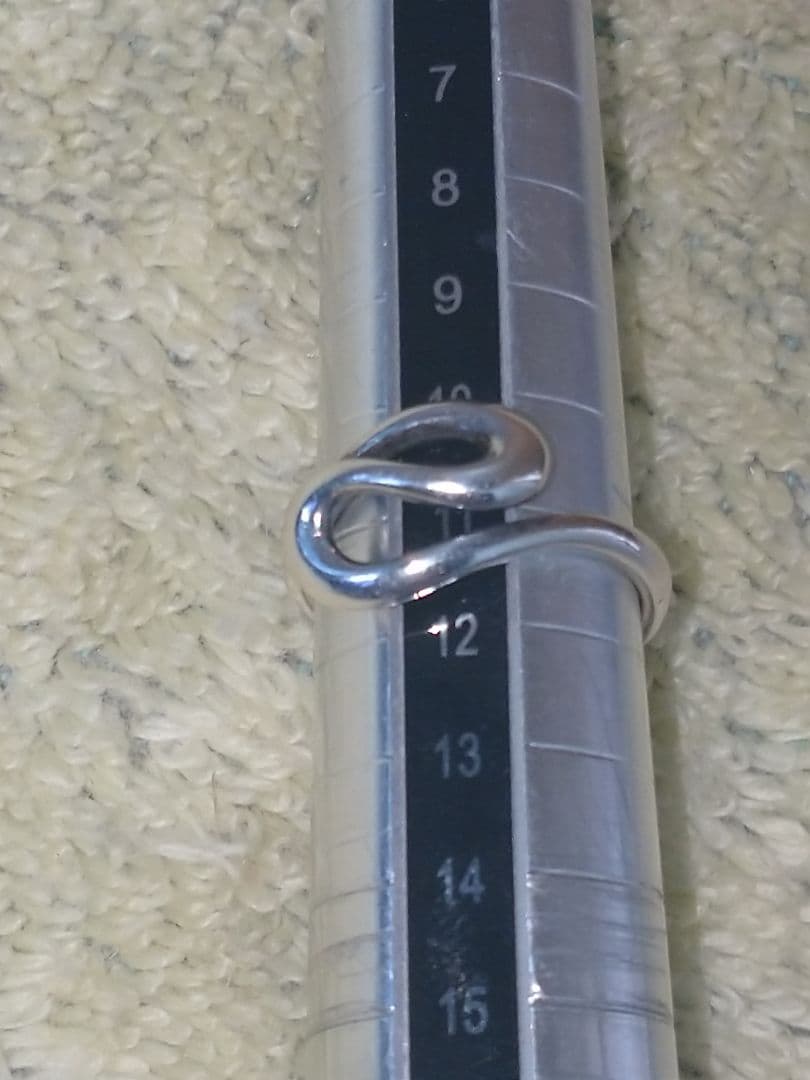 ティファニーオープンウェーブリング　SV925 11号