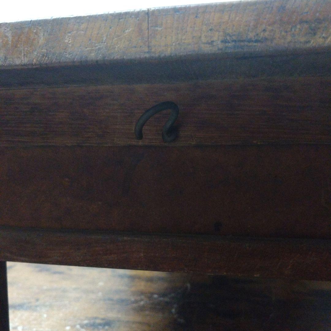 Mt7 木製シンプル座卓 ダークブラウン 昭和レトロ ヴィンテージ オシャレ