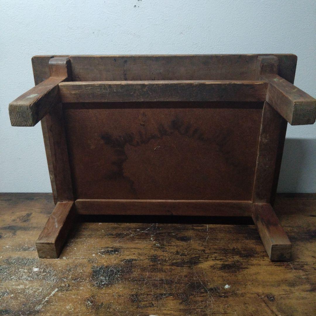 Mt7 木製シンプル座卓 ダークブラウン 昭和レトロ ヴィンテージ オシャレ