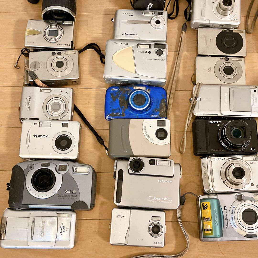 デジタルカメラ　ジャンク　まとめ　30台　Canon ixy digital 他