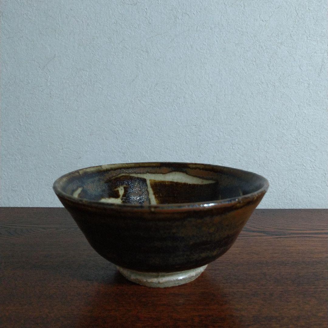 河井寛次郎　草繪碗　桐共箱　紐なし