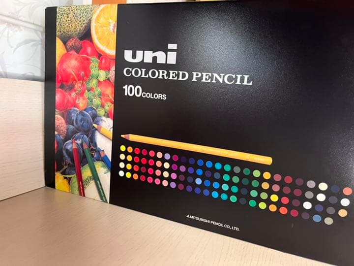 ユニカラーペンシル100色セット