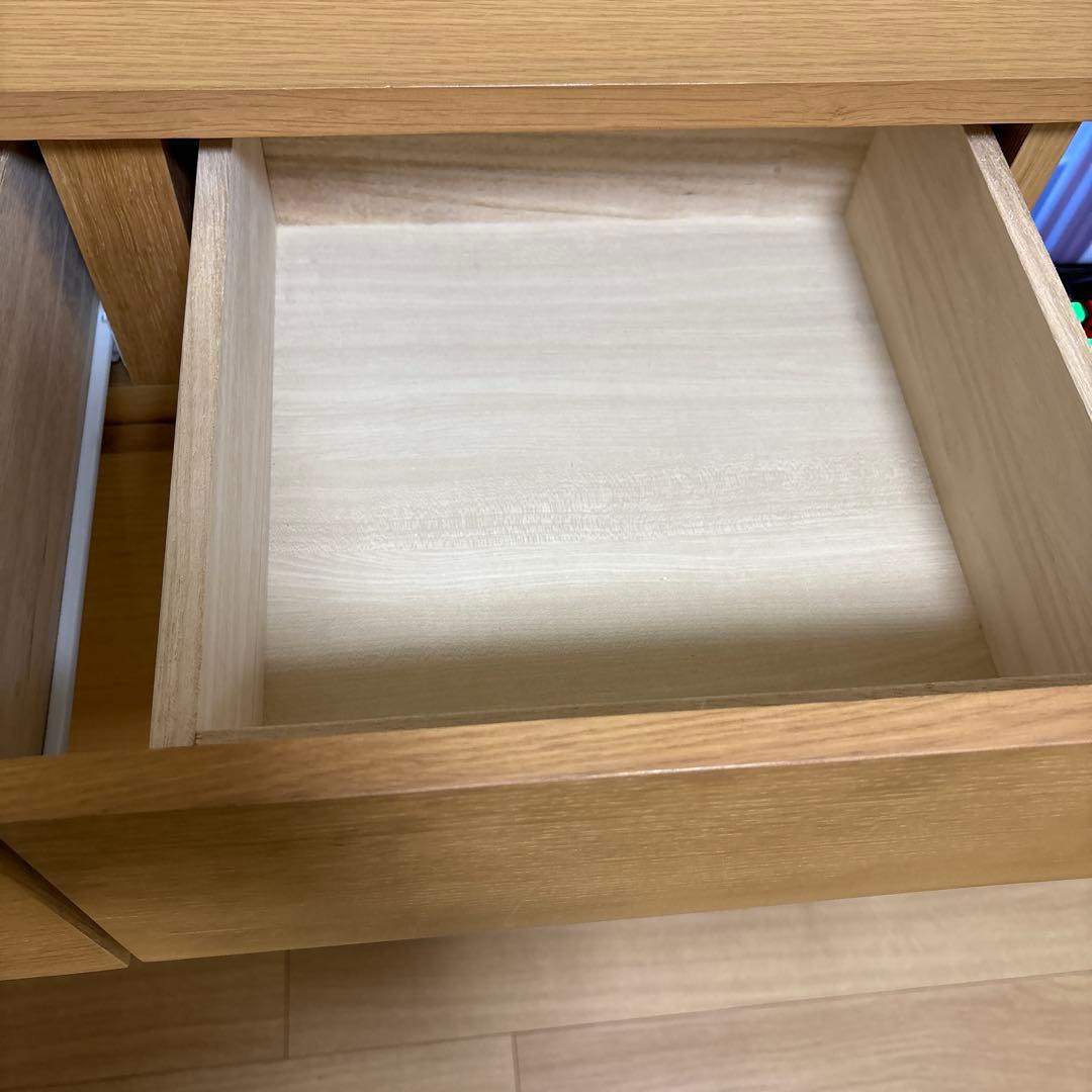 無印良品　オーク材　キャビネット
