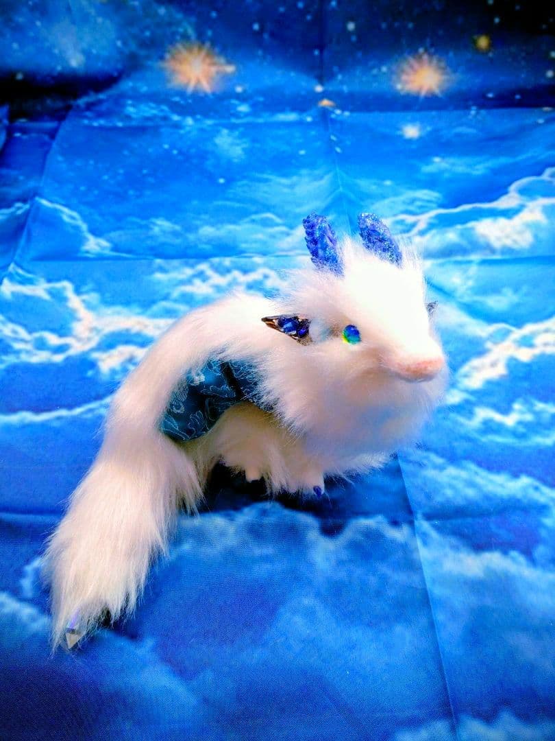 ちっこい龍ドラゴンアートドールハンドメイドぬいぐるみDragon ArtDoll