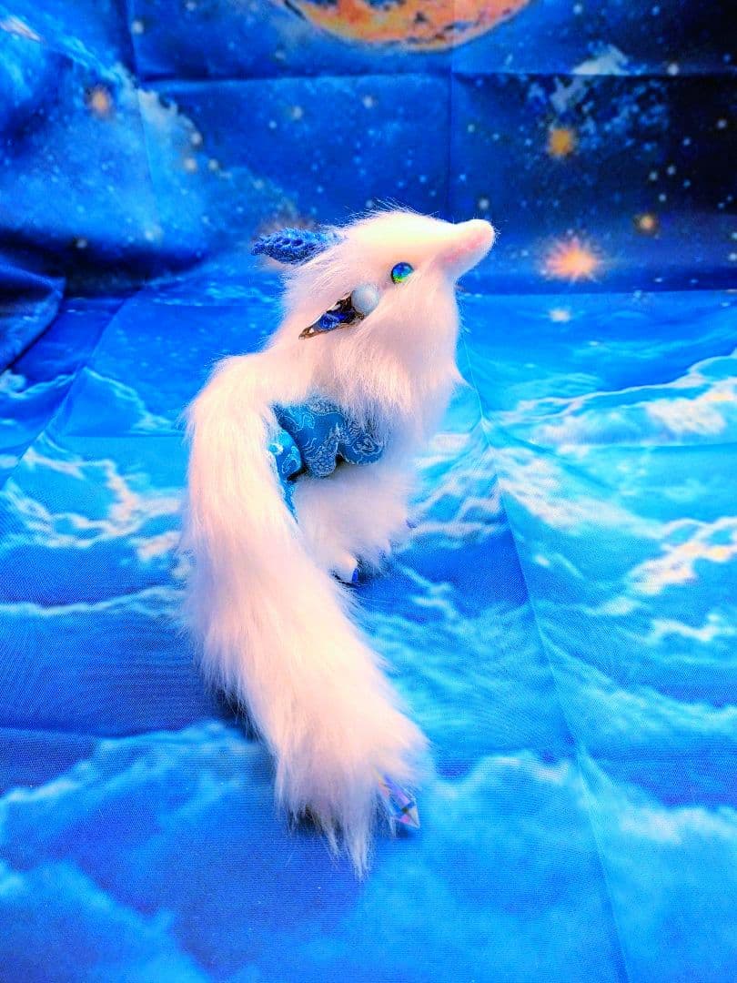 ちっこい龍ドラゴンアートドールハンドメイドぬいぐるみDragon ArtDoll