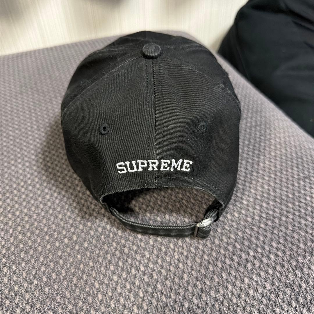 SUPREME キャップ　ブラック