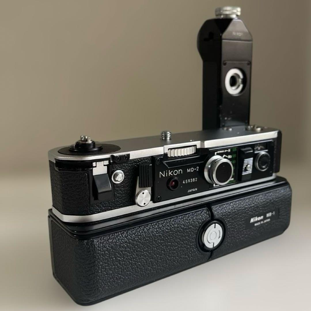 Nikon F2モータードライブMD-2 バッテリーケースMB-1