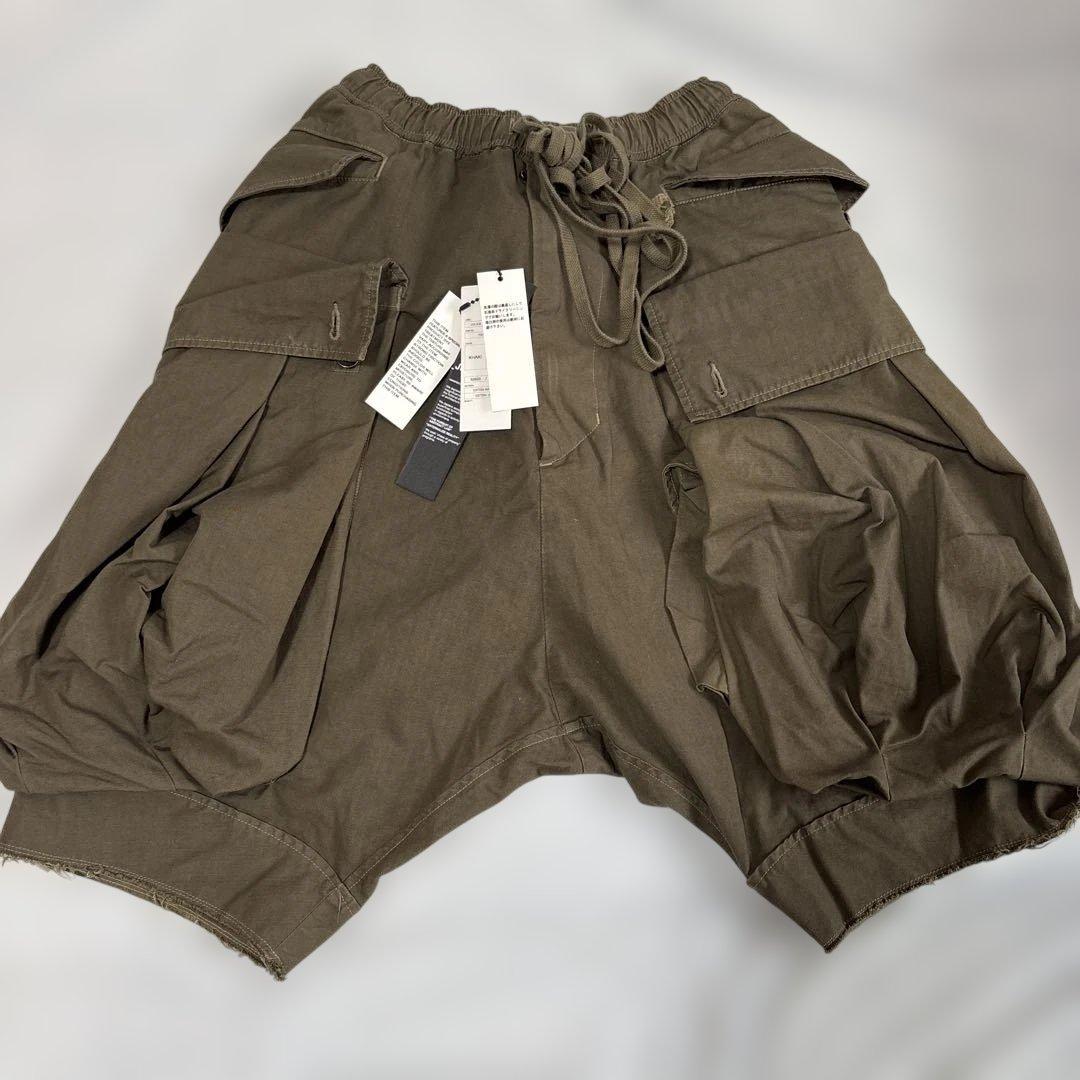 JULIUS サルエルパンツ カーキ サイズ1