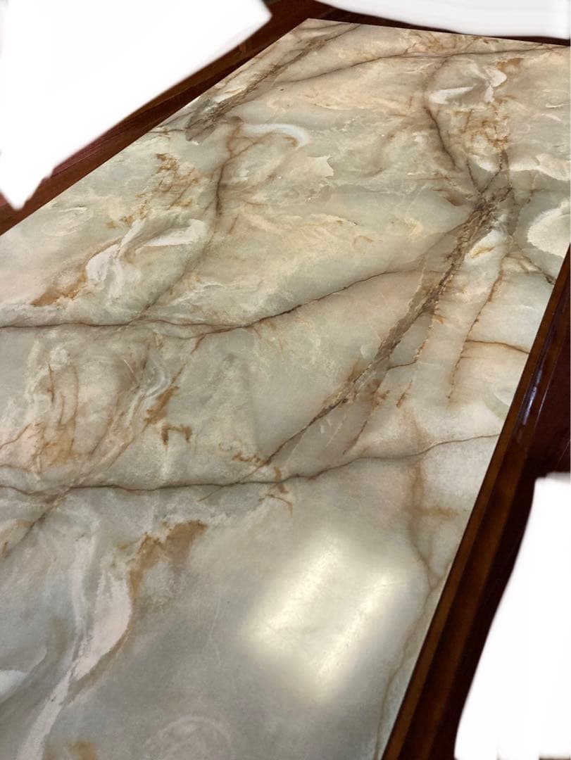 【最終価格】クラシックスタイル 大理石風テーブル