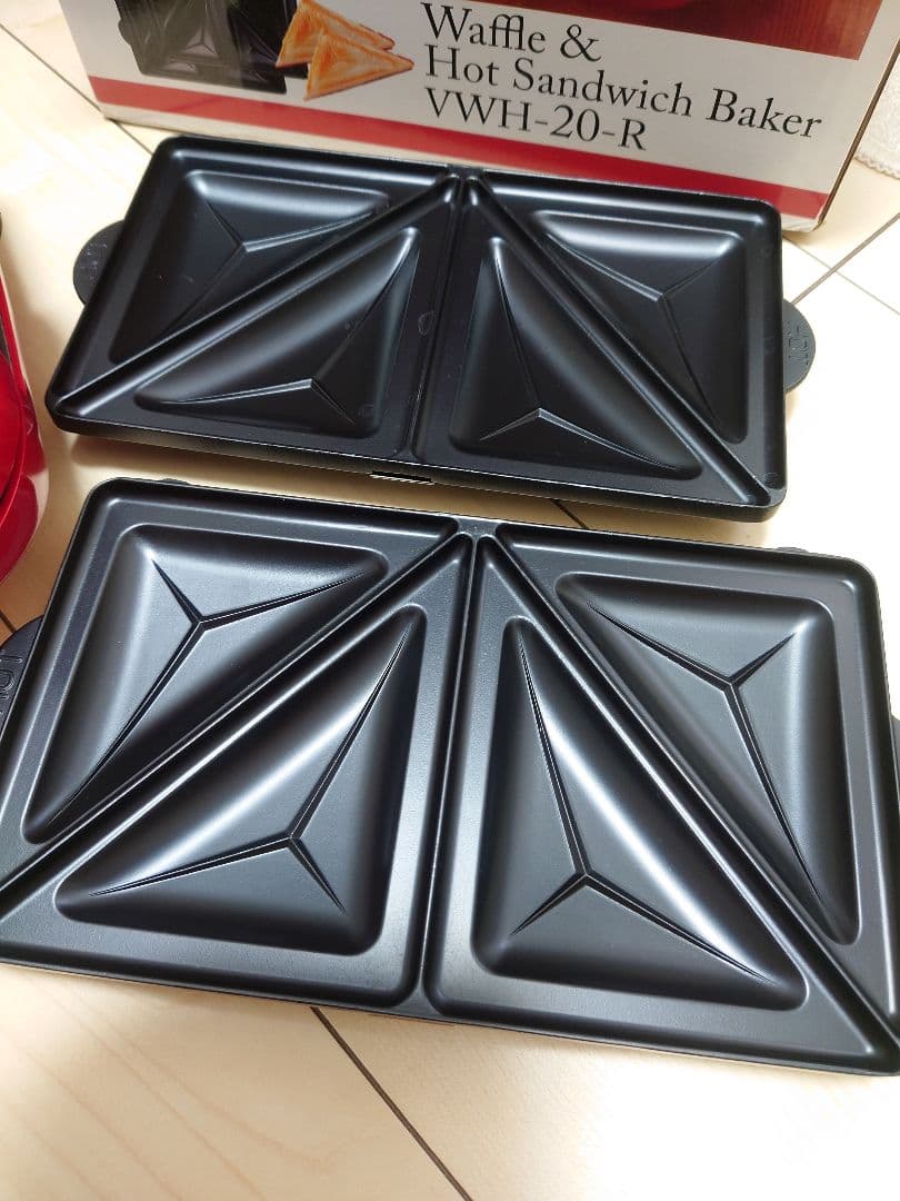 ビタントニオ　ワッフル＆ホットサンドベーカー