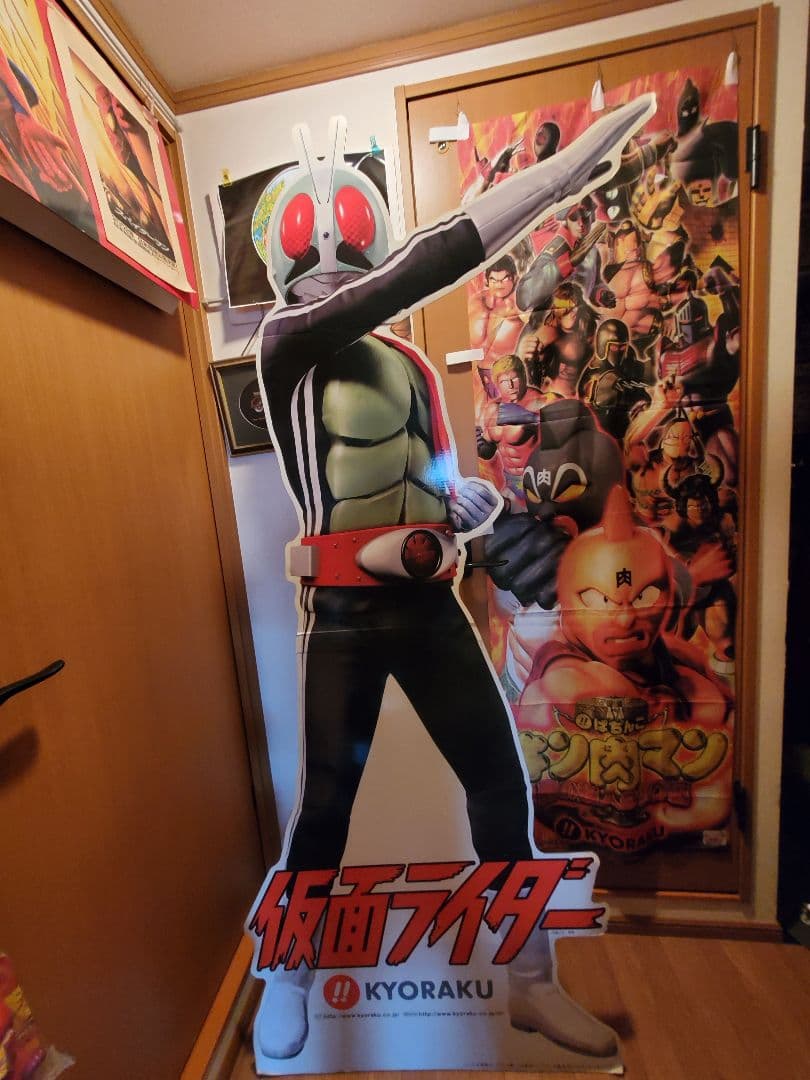 仮面ライダー　ぱちんこ　等身大　パネル