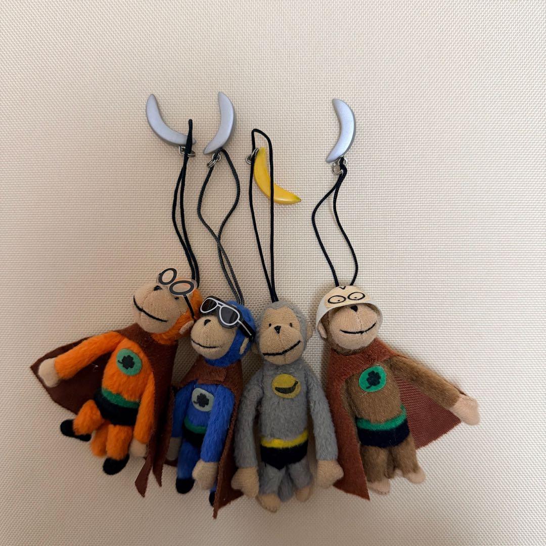 UNITED ARROWS モンキーストラップ UAモンキー 3点 4体セット