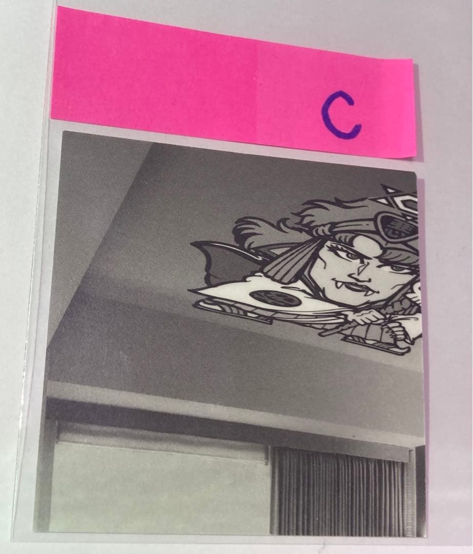 c ロッテシティホテル錦糸町 サタン天使マリア シール 1枚 ビックリマンシール