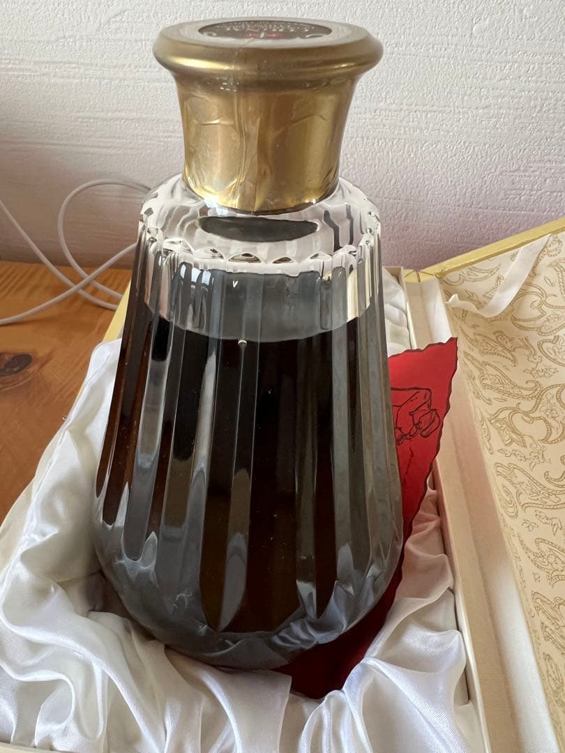 未開栓】CAMUS　カミュ　バカラ　カラフェ　クリスタルボトル　替栓付　希少品