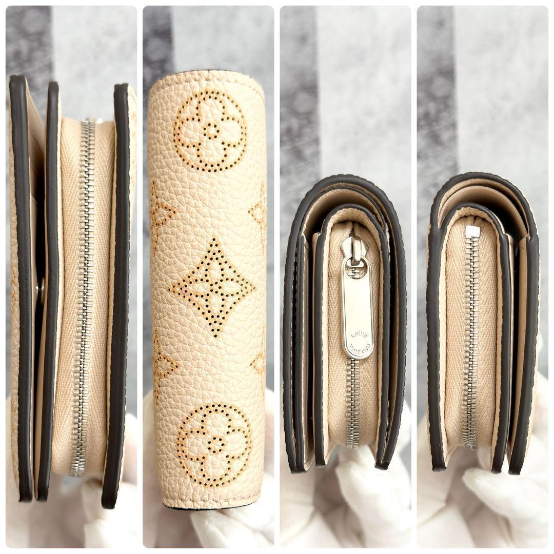 完売品 新品⭐️ルイヴィトン マヒナ クレア フライトモード ベージュ×オレンジ