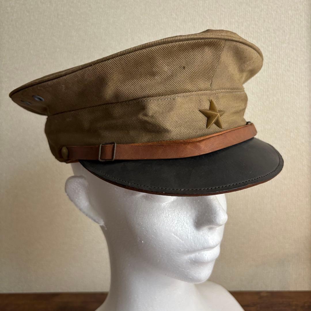 【金庫保管品】旧日本軍 軍帽 昭和十八年　四號 大支検定 当時物