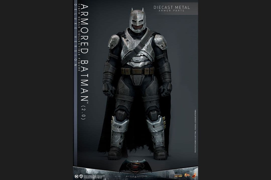 【新品】ホットトイズ【DIECAST】 アーマード・バットマン（2.0／DX版）