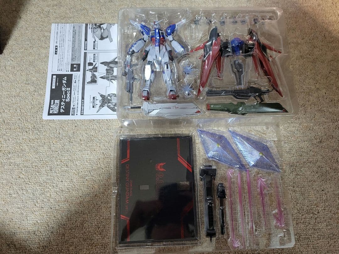 メタルロボット魂　デスティニーガンダムSpecⅡ + 光の翼&エフェクトセット