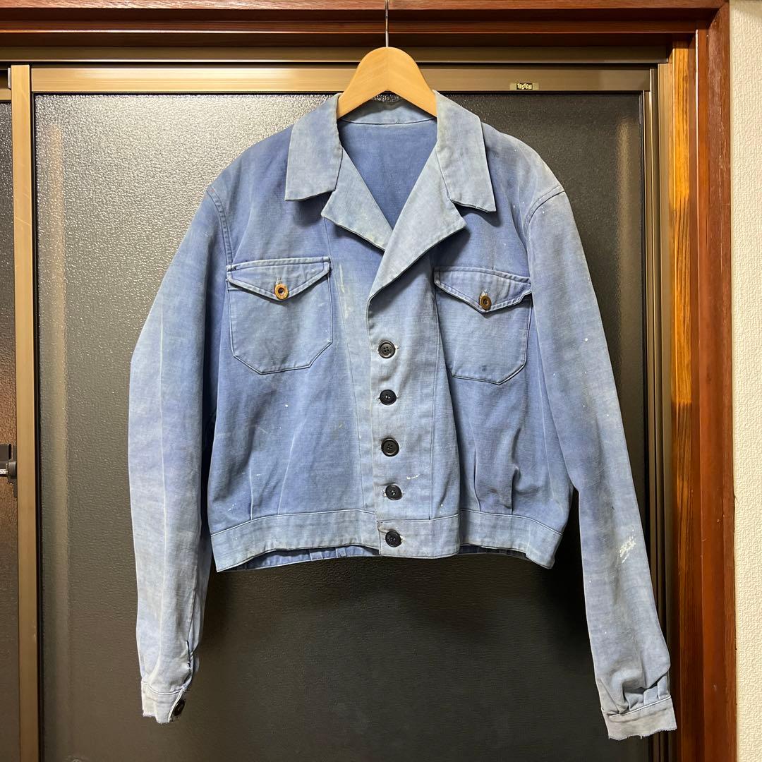40s フレンチヴィンテージ サイクリングジャケット ユーロヴィンテージ