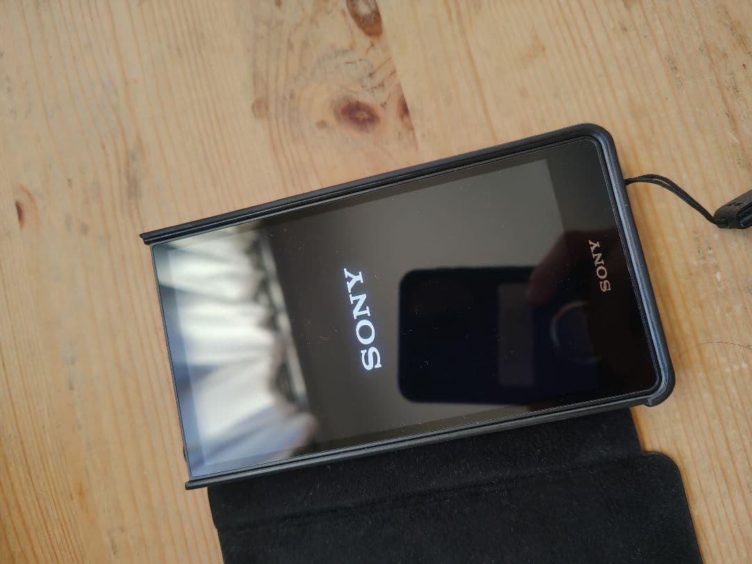 SONY NW-ZX707 C WALKMAN 23年モデル 純正皮革ケースも