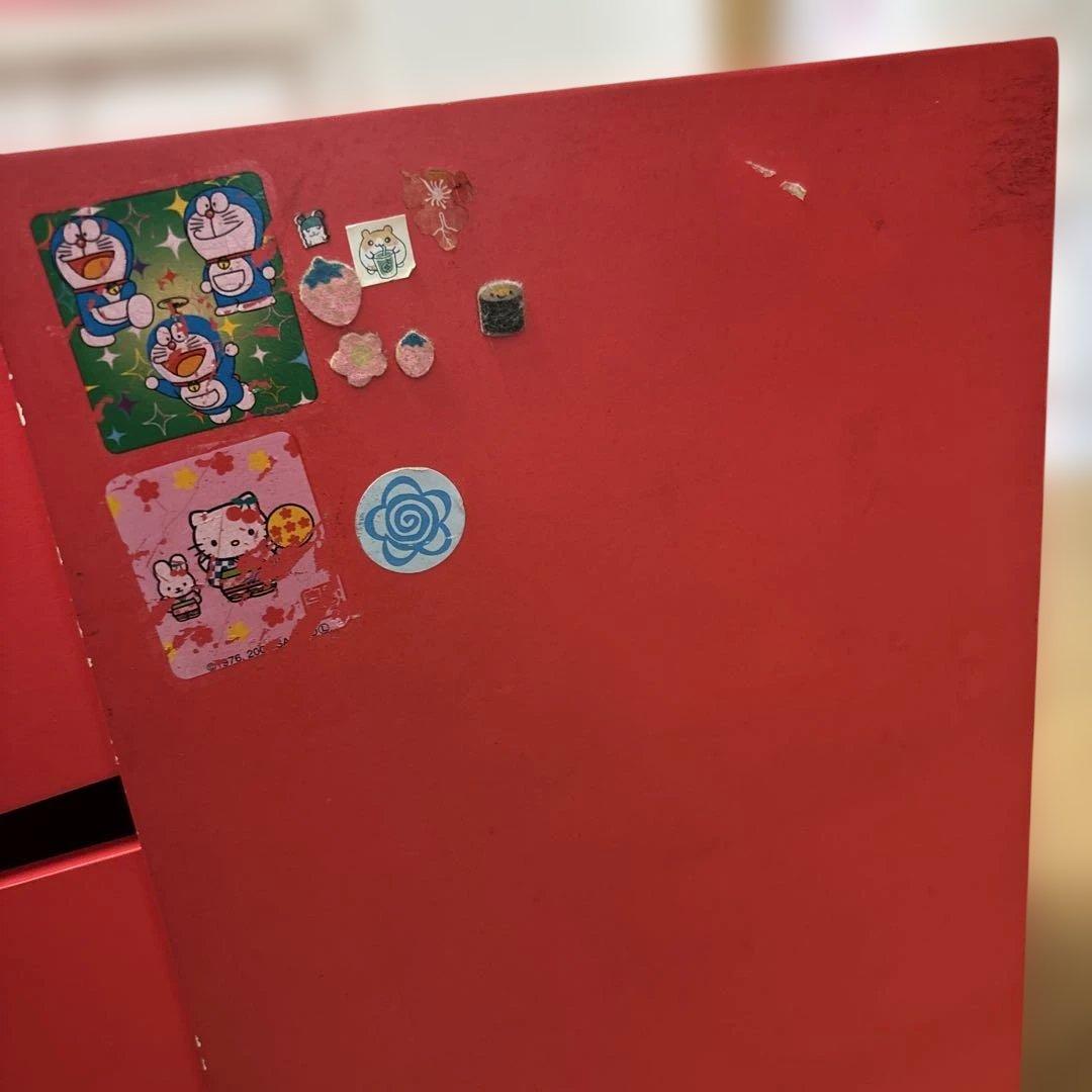 HELLO KITTY キャラクター引き出し 赤