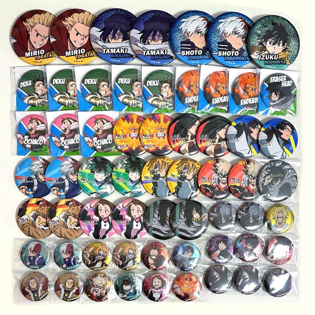 僕のヒーローアカデミア ヒロアカ 缶バッジ まとめ売り セット売り