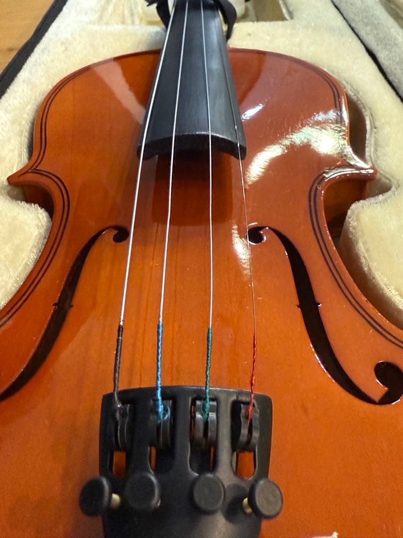 バイオリン 1/2本体 ケース付き