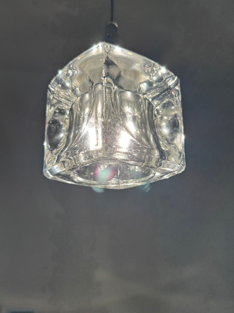 キシマ　ガラスキューブ　ペンダントライト　4灯　ダイニング　照明