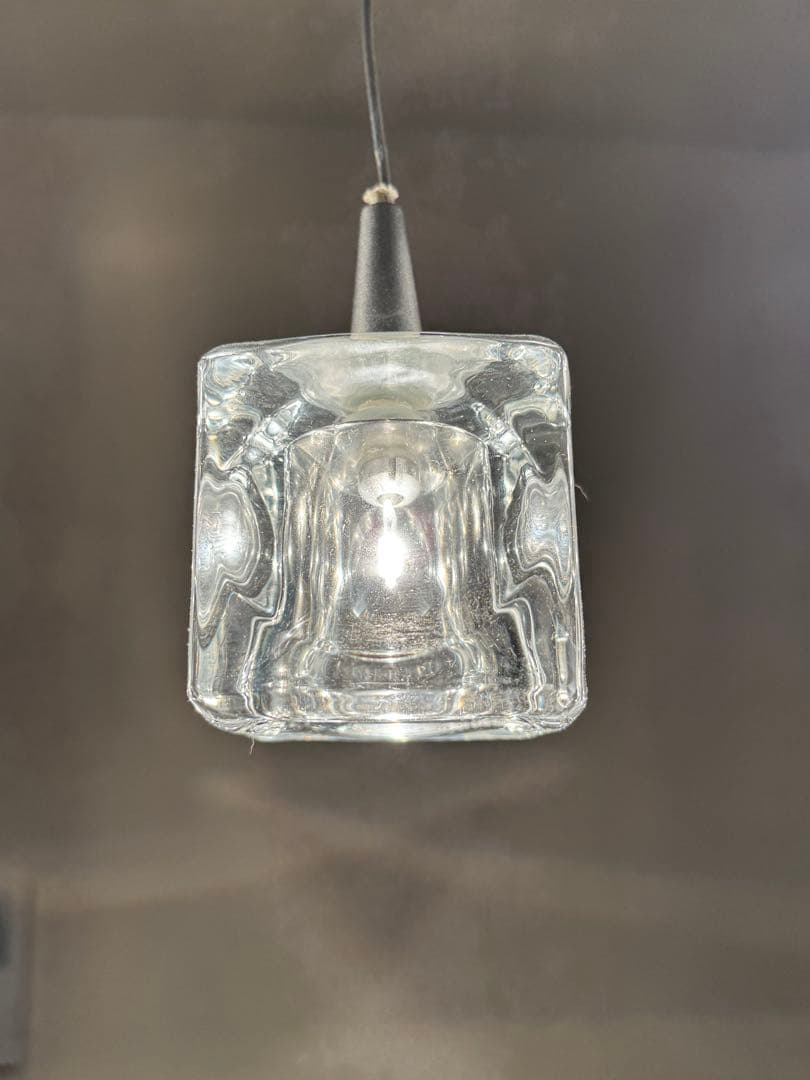 キシマ　ガラスキューブ　ペンダントライト　4灯　ダイニング　照明