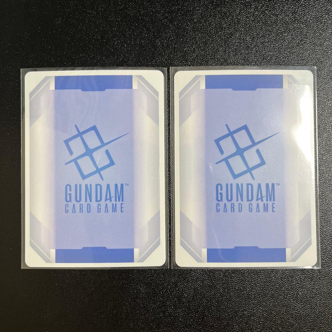 ガンダムカードゲーム　予期せぬ出来事　パラレル2枚