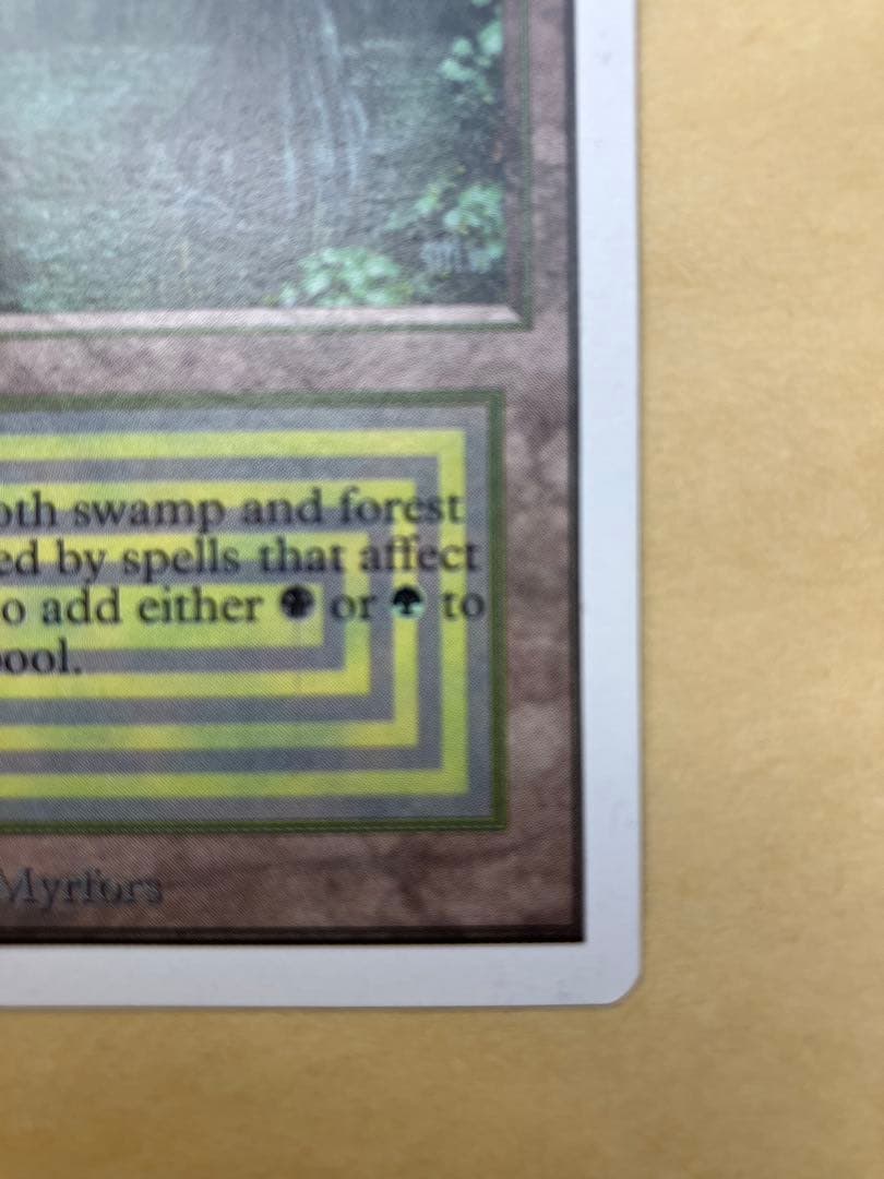 MTG Bayou unlimited 英語版 美品（ニアミント）