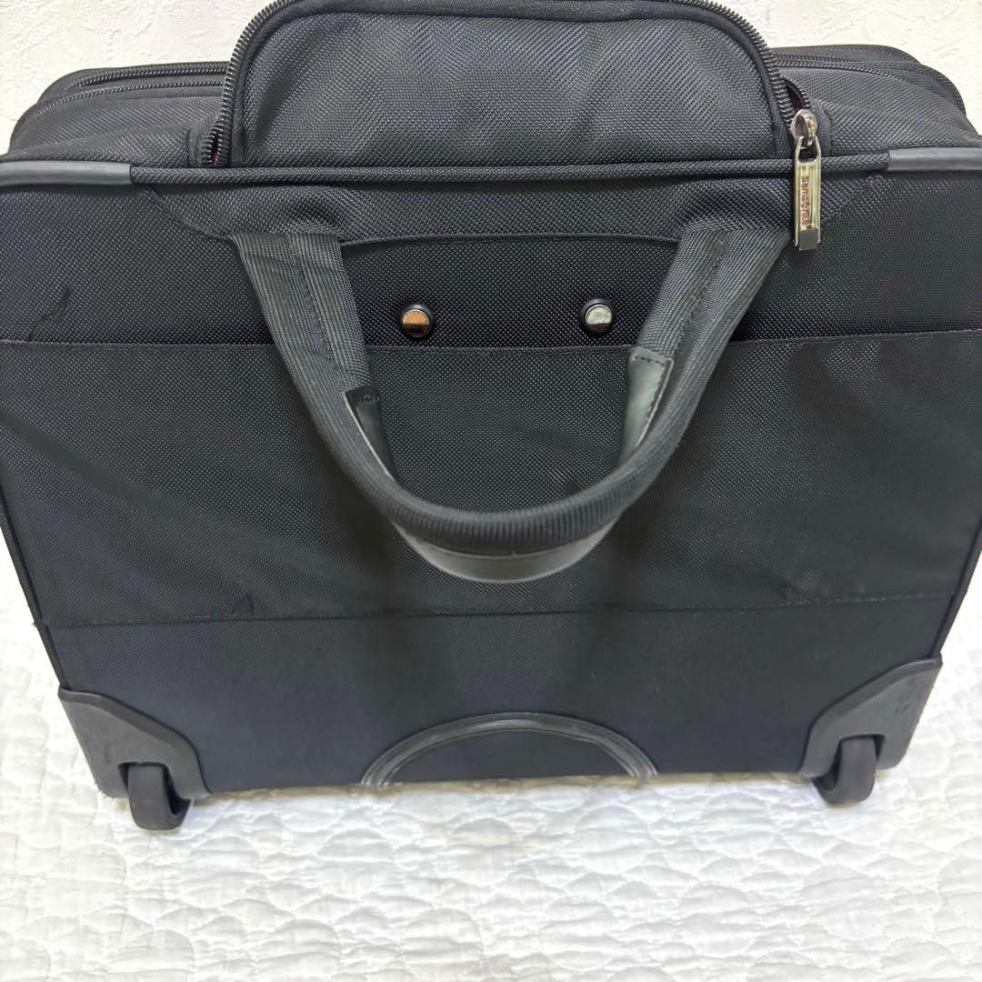 希少 サムソナイト 2輪 キャリーバッグ スーツケース　大容量　2層
