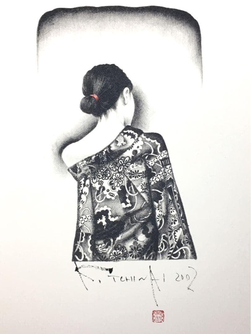 S15智内兄助 「東からの予かん」オリジナルリトグラフ