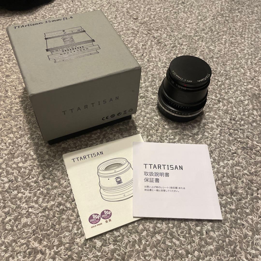 TTArtisan 35mm f/1.4 単焦点レンズ xマウント