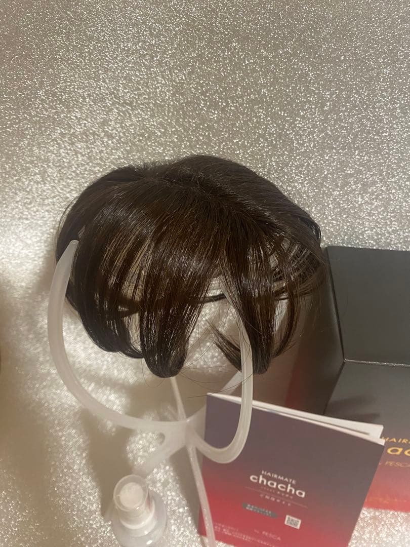 chacha ヘアメイト　ウィッグ ダークブラウン　（ショートタイプ）