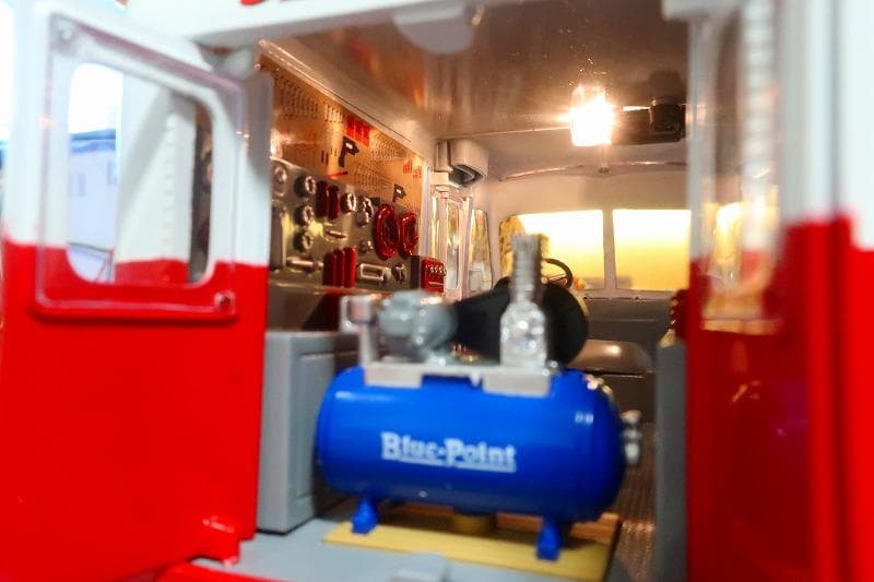 スナップオン Snap on 1/24 ツール満載 1950 ステップバン