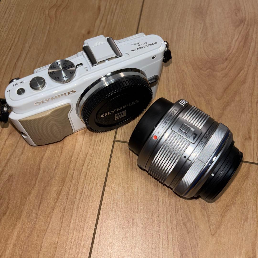 Wi-Fi SDカード付き　オリンパス PL5 ミラーレスカメラ