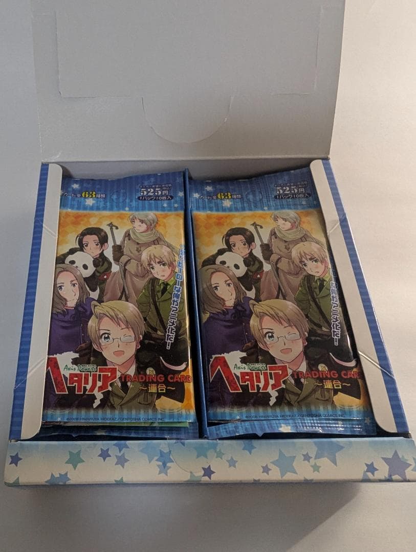 ヘタリア トレーディングカード 枢軸パック／連合パック ＢＯＸ２種セット