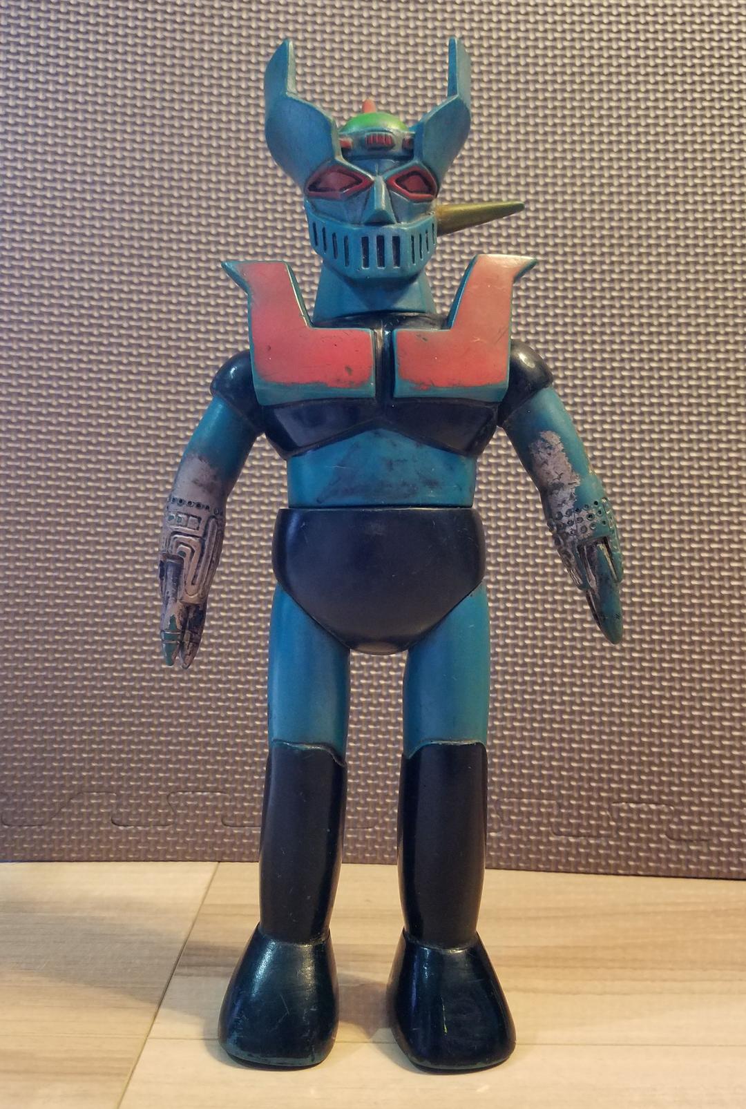 当時物　旧バンダイ　マジンガーZ ソフビ　40 years ago