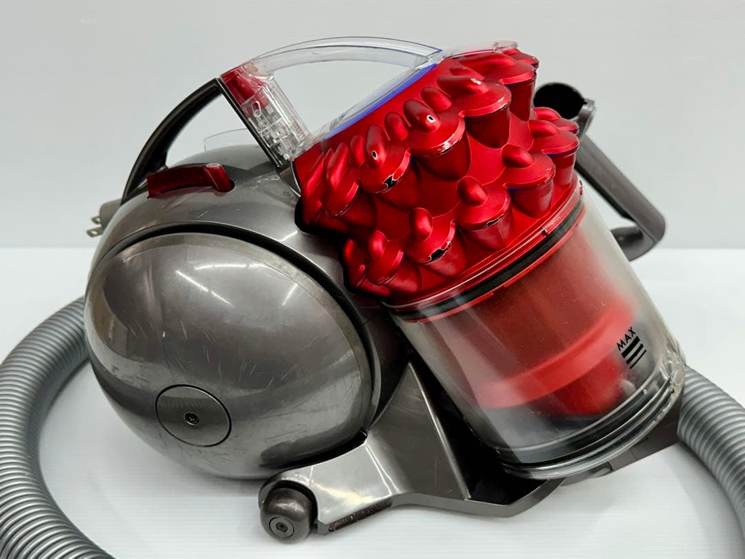 動作保証品　赤　ダイソン　CY24 掃除機　本体のみ　ホース ダストケース付
