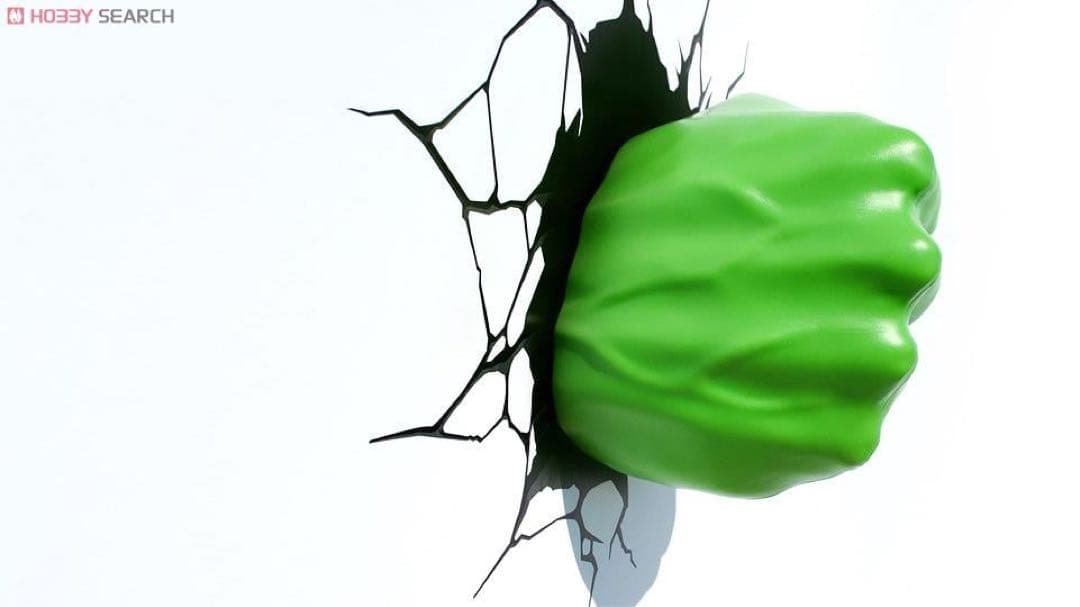 3D デコライト / マーベル： ハルク フィスト