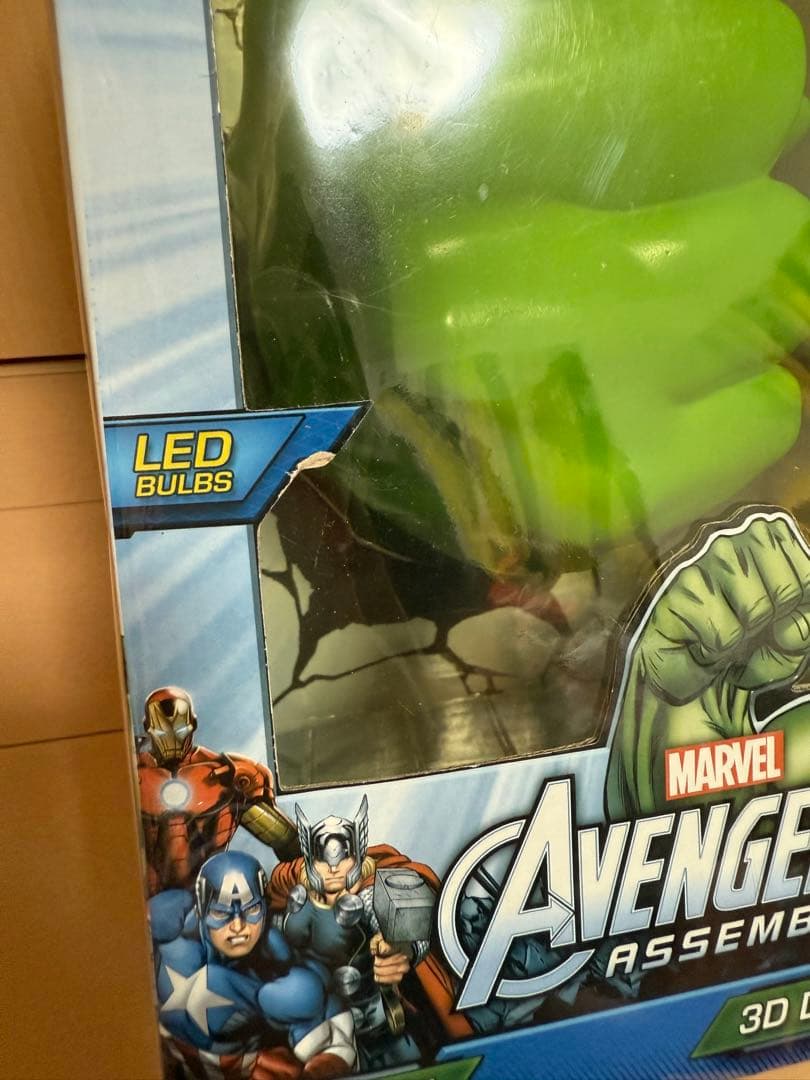 3D デコライト / マーベル： ハルク フィスト