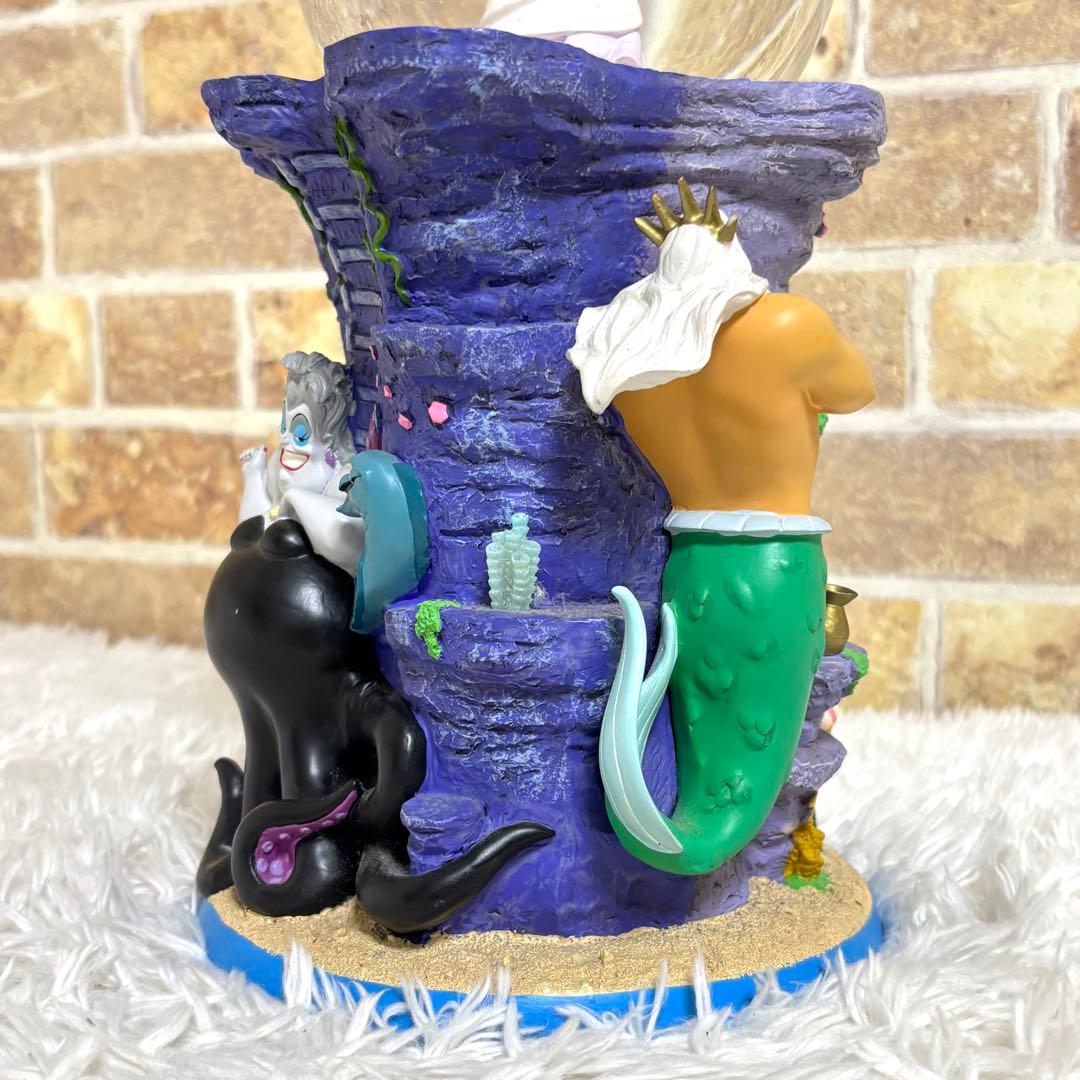 【美品】 超希少 ディズニー リトルマーメイド スノーグローブ オルゴール