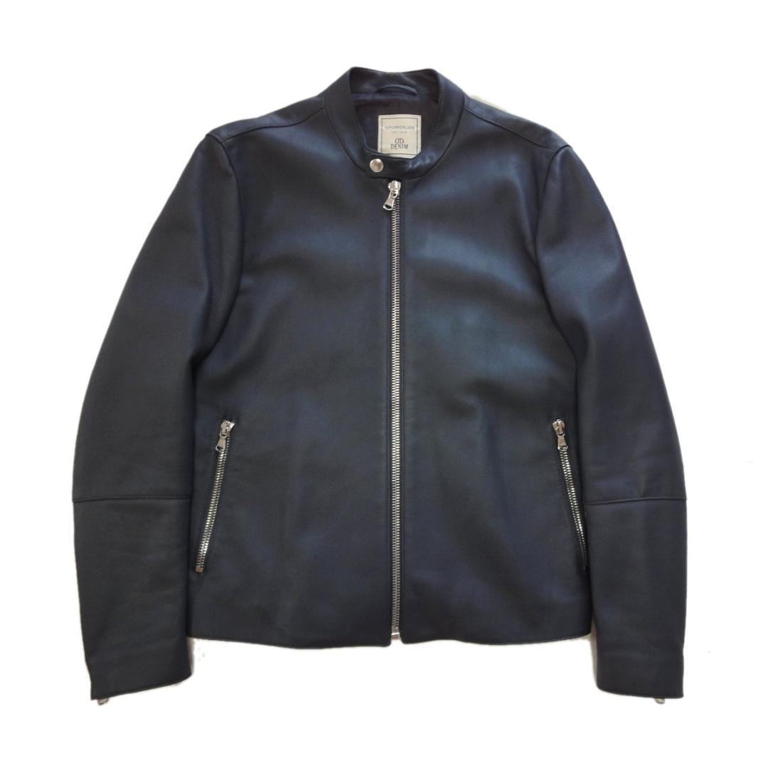 TOMORROWLAND x DENIM ラムレザー ライダースジャケット 羊革